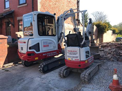 mini digger and driver hire wigan|hire mini digger and operator.